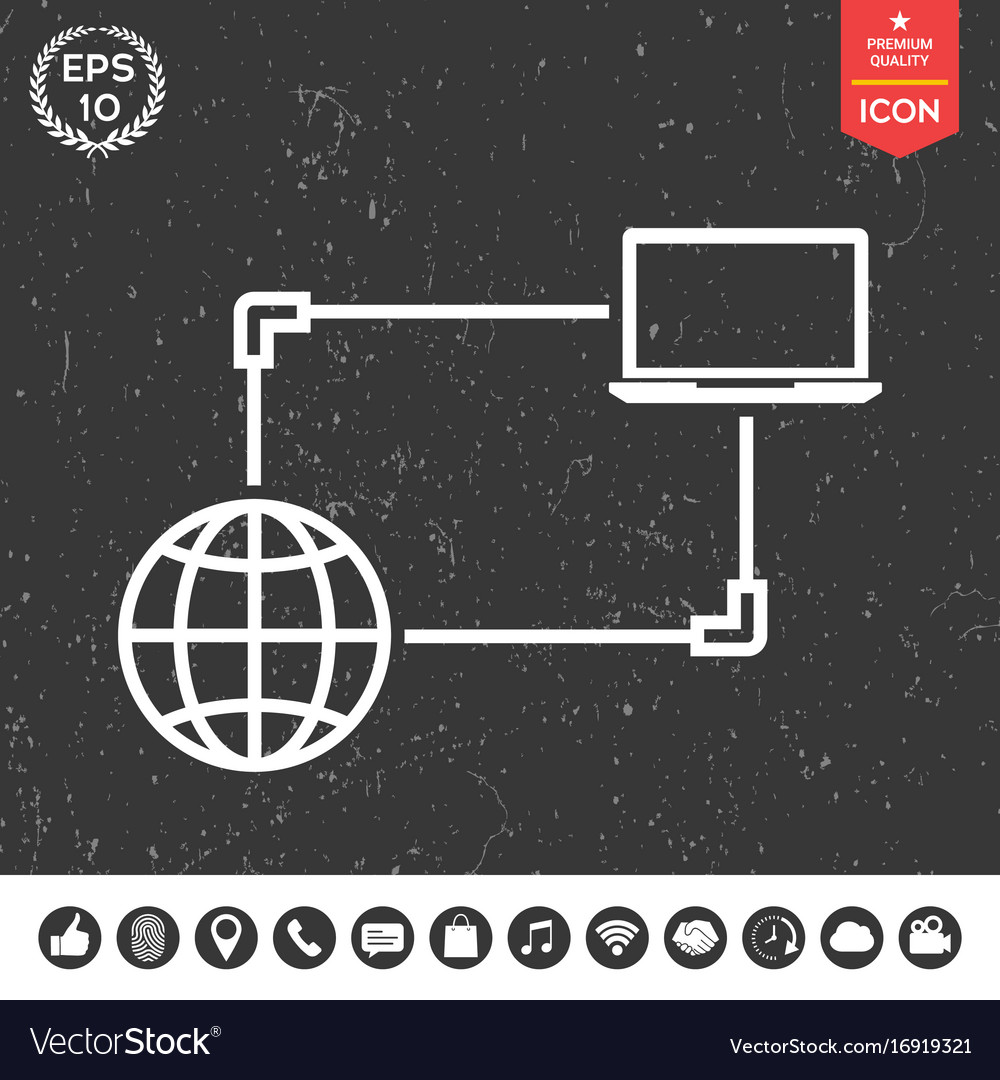 Internet connection data exchange transfer