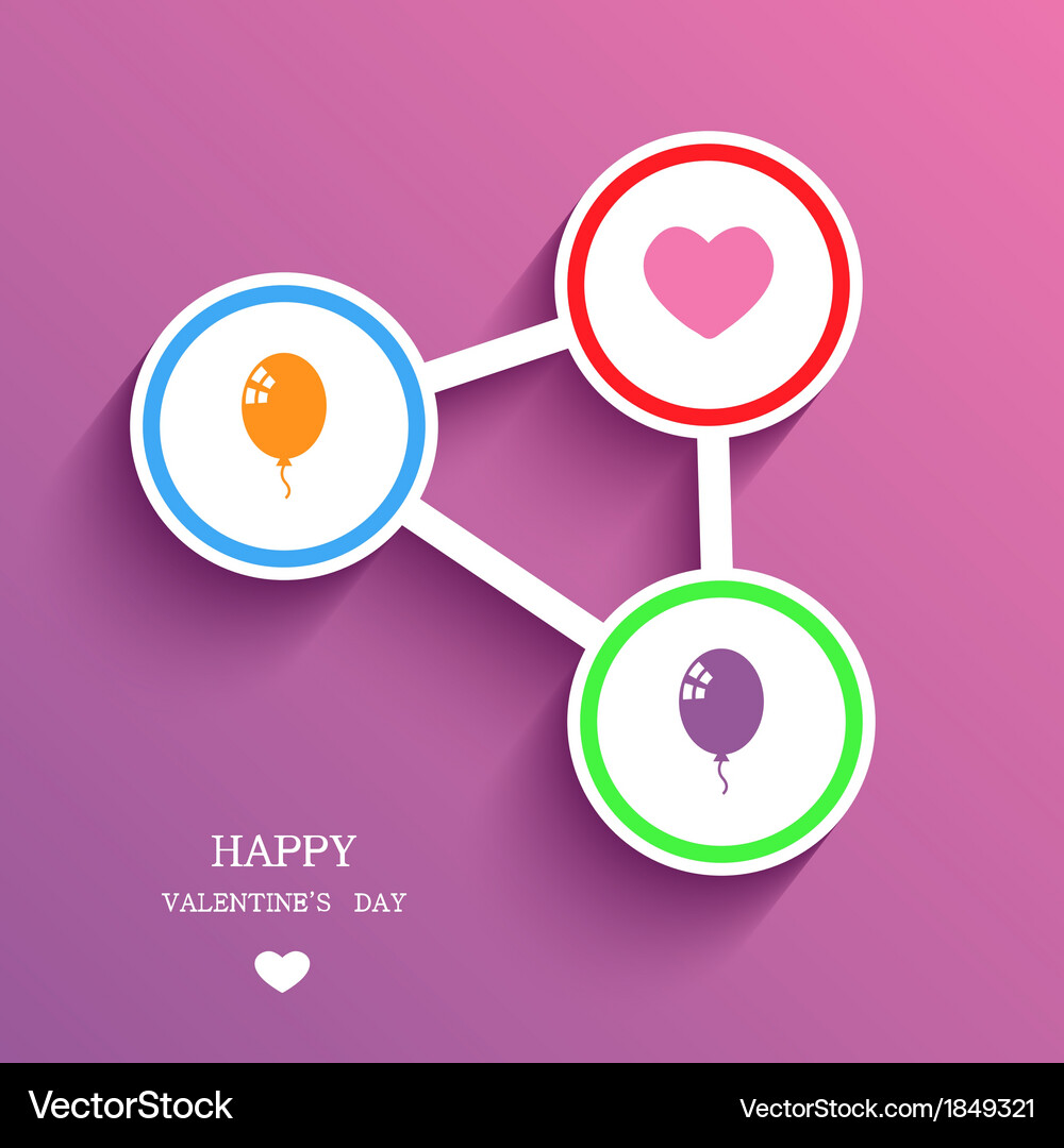 Valentines day background eps10 Royalty Free Vector Image