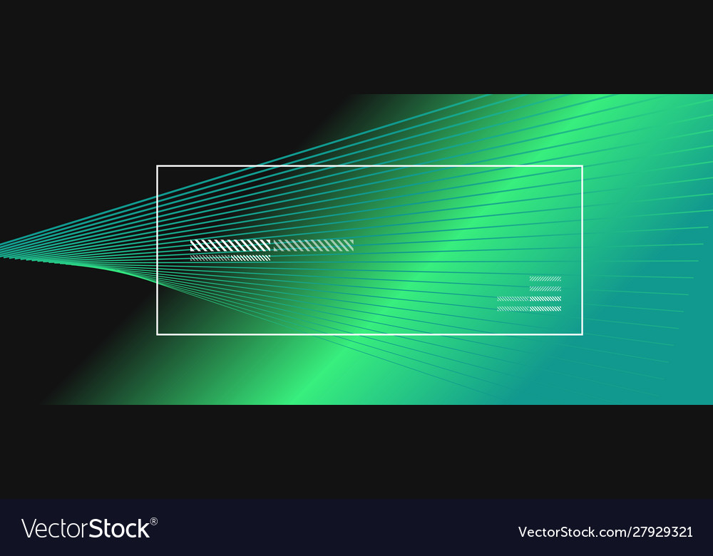 Wave lines with blend effect on fluid gradient Vector Image Wave lines with blend effect on fluid gradient