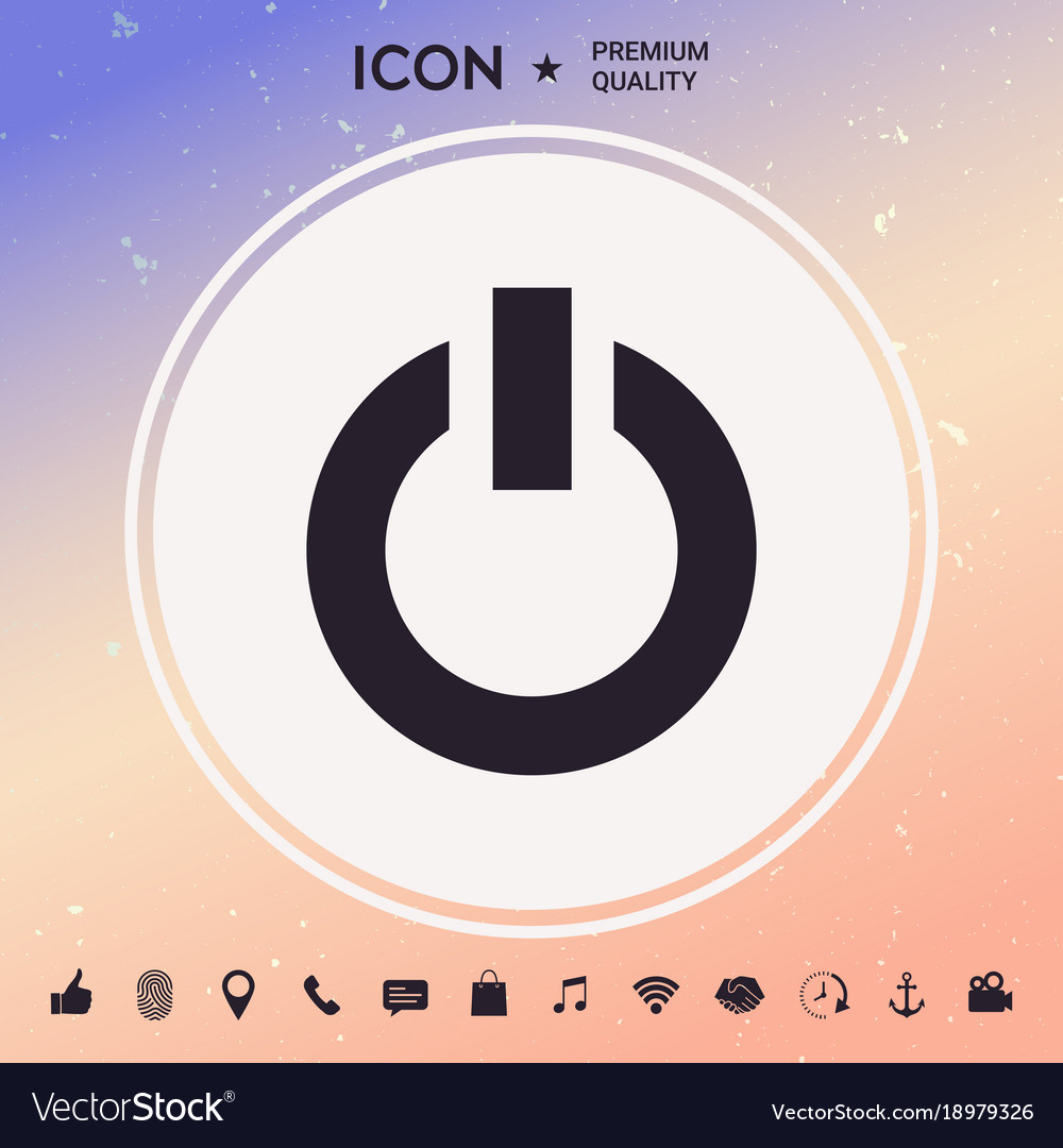 Power button icon