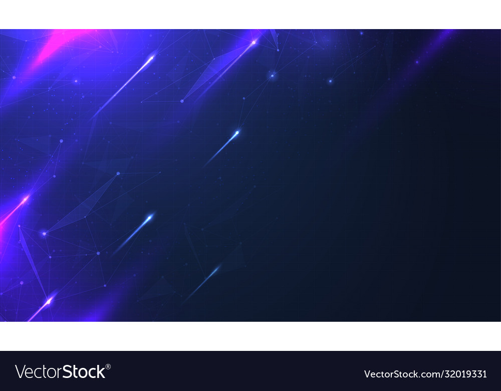 Abstract technology data visualization background Vector Image Abstract technology data visualization background