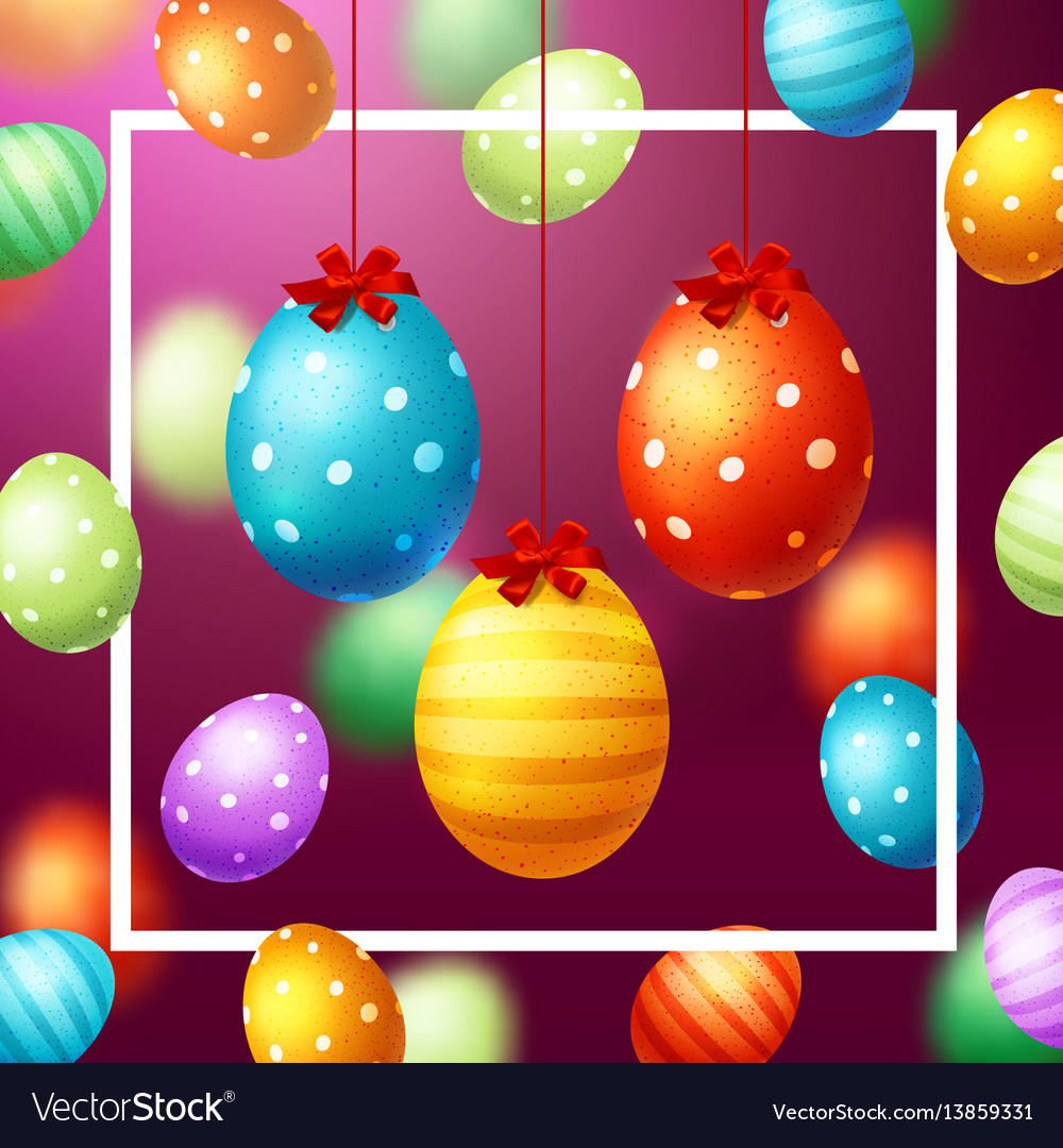 Colorful Easter Eggs