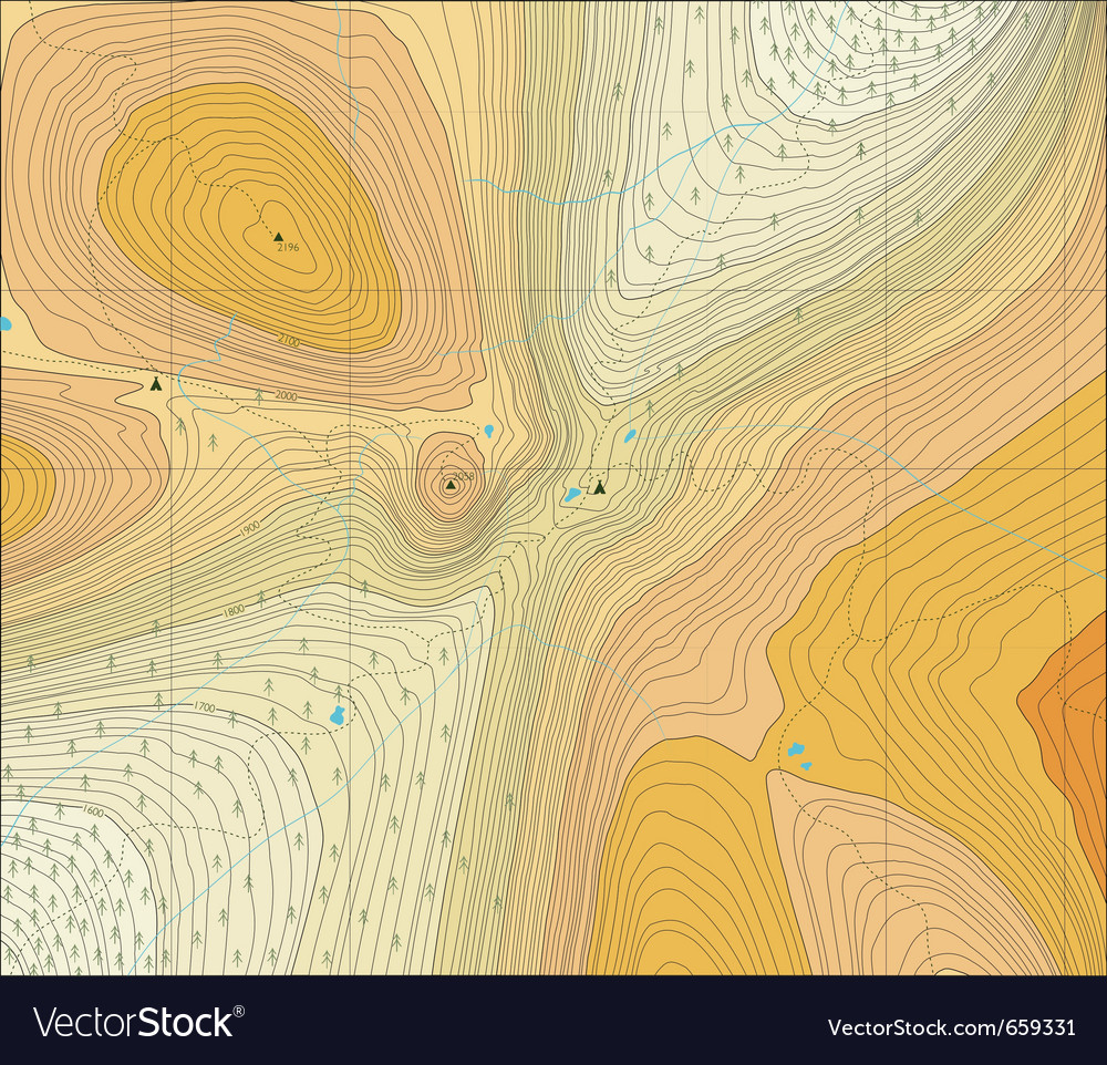 Contour map