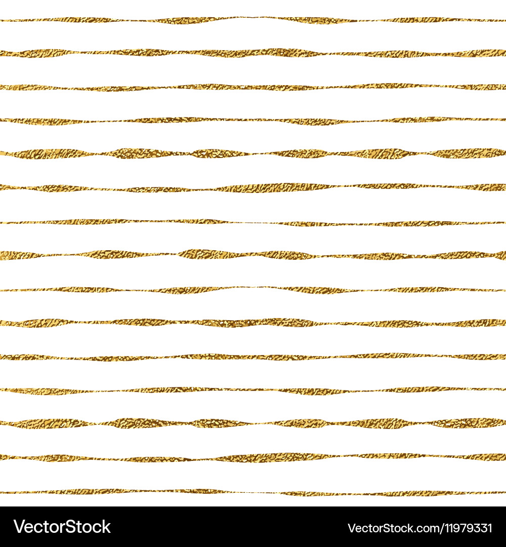 Seamless pattern golden lines Royalty Free Vector Image