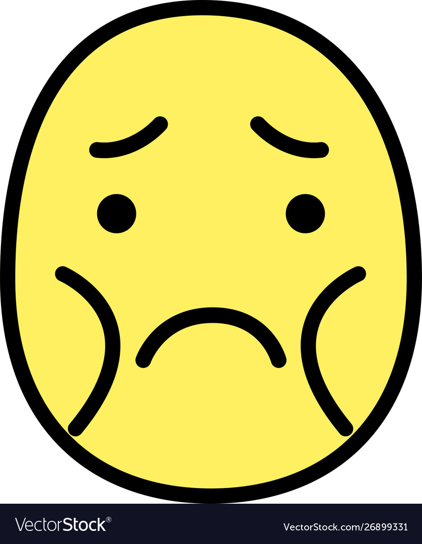 Thin man emoticon icon