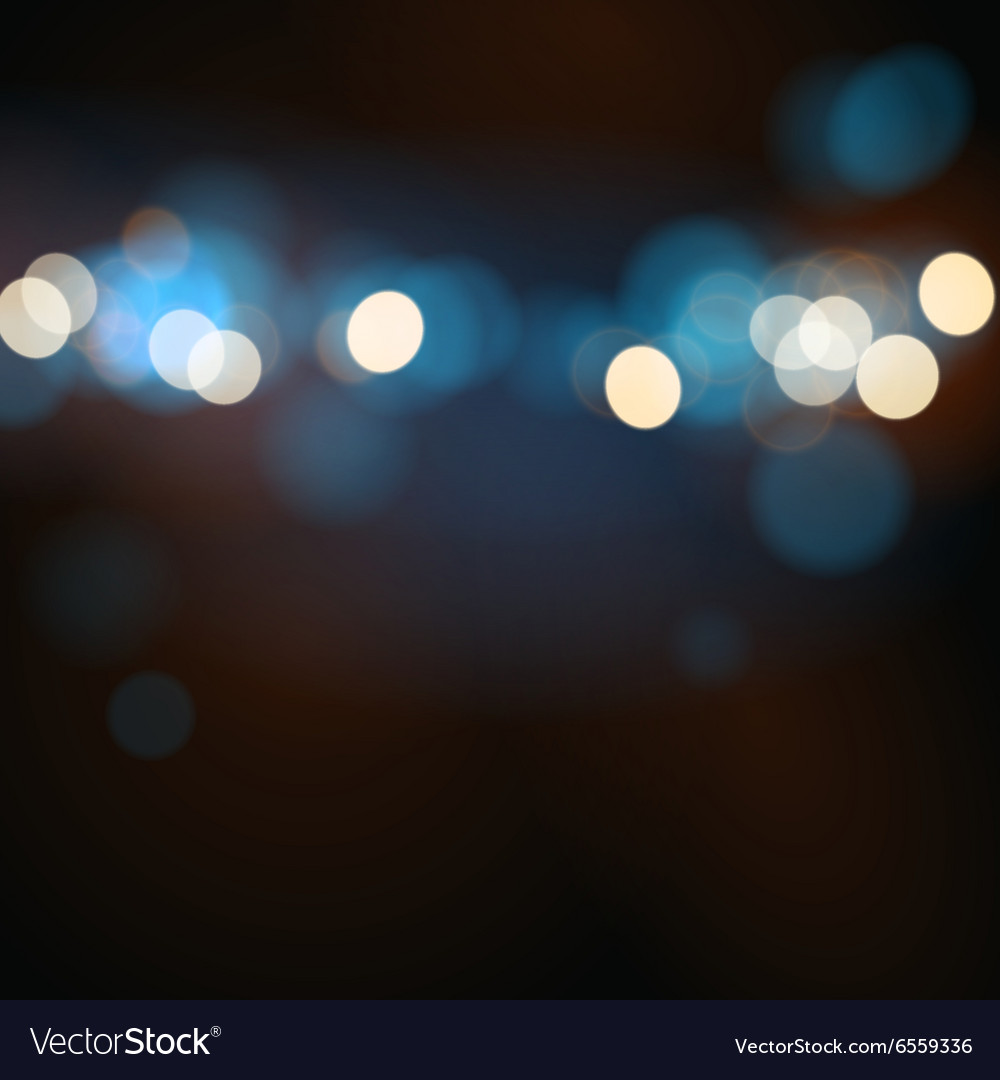 Abstract Light Bokeh Background