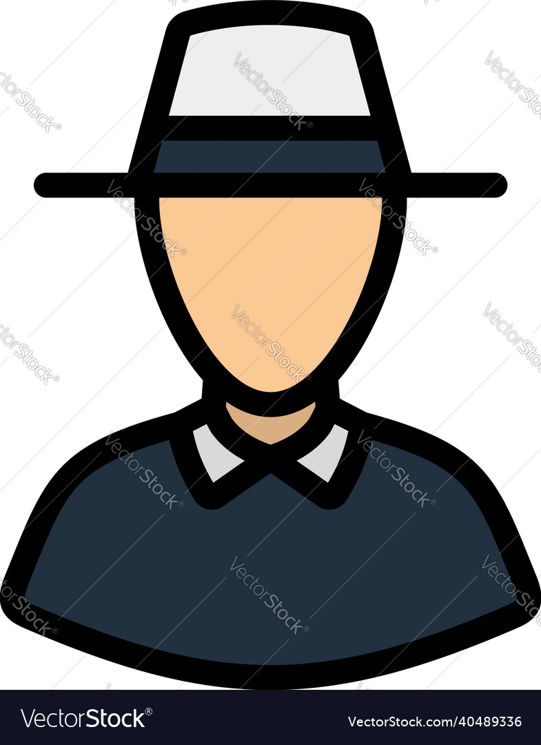 Cricket umpire icon Royalty Free Vector Image VectorStock