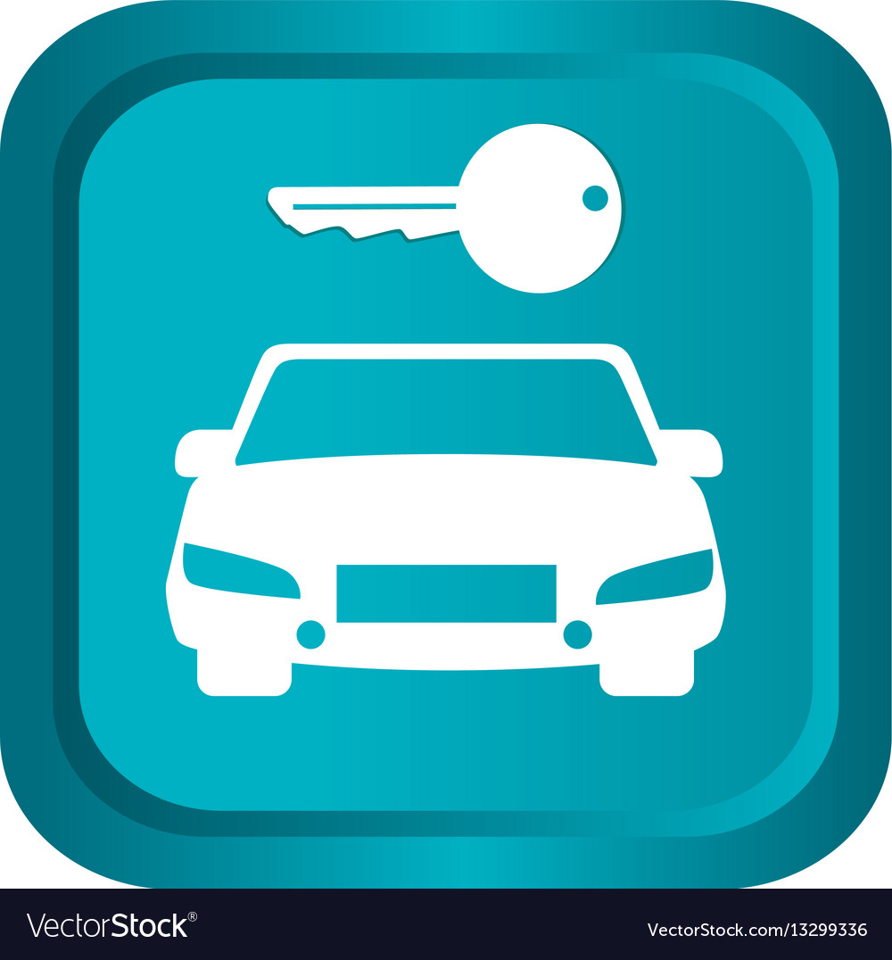 Keys car vehicle icon