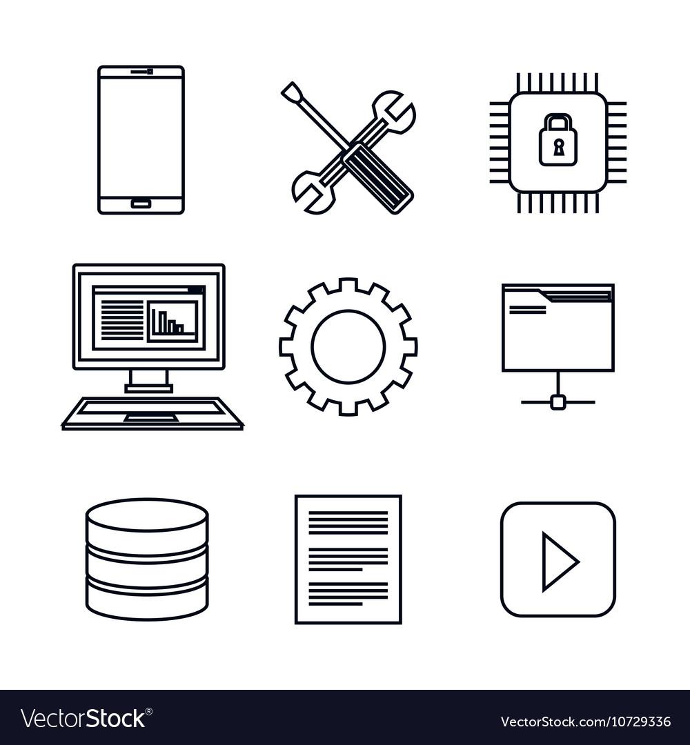 Set icons database center server isolated