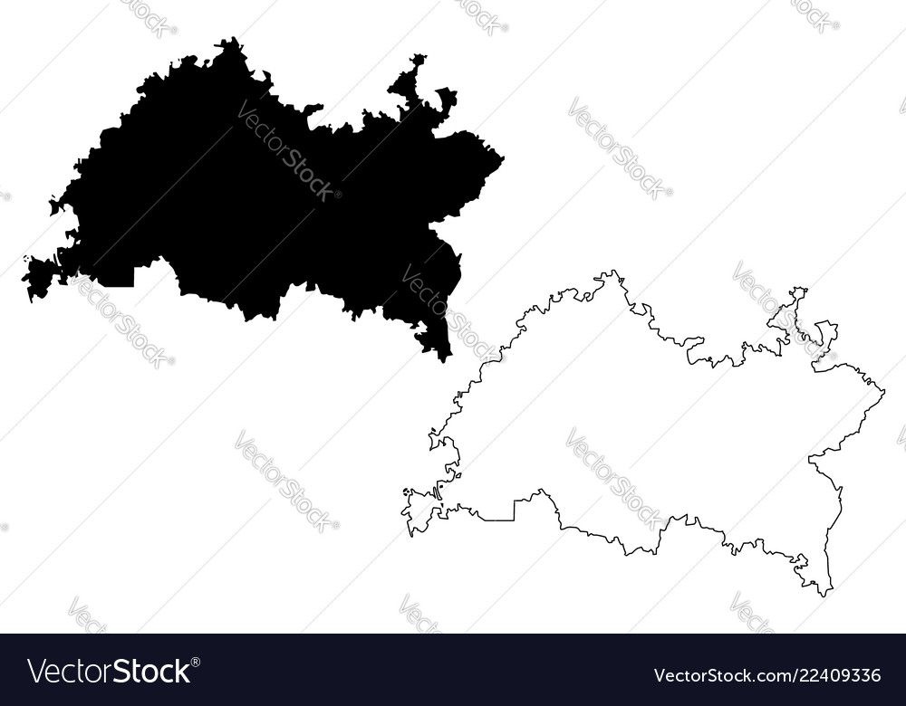 Tatarstan map