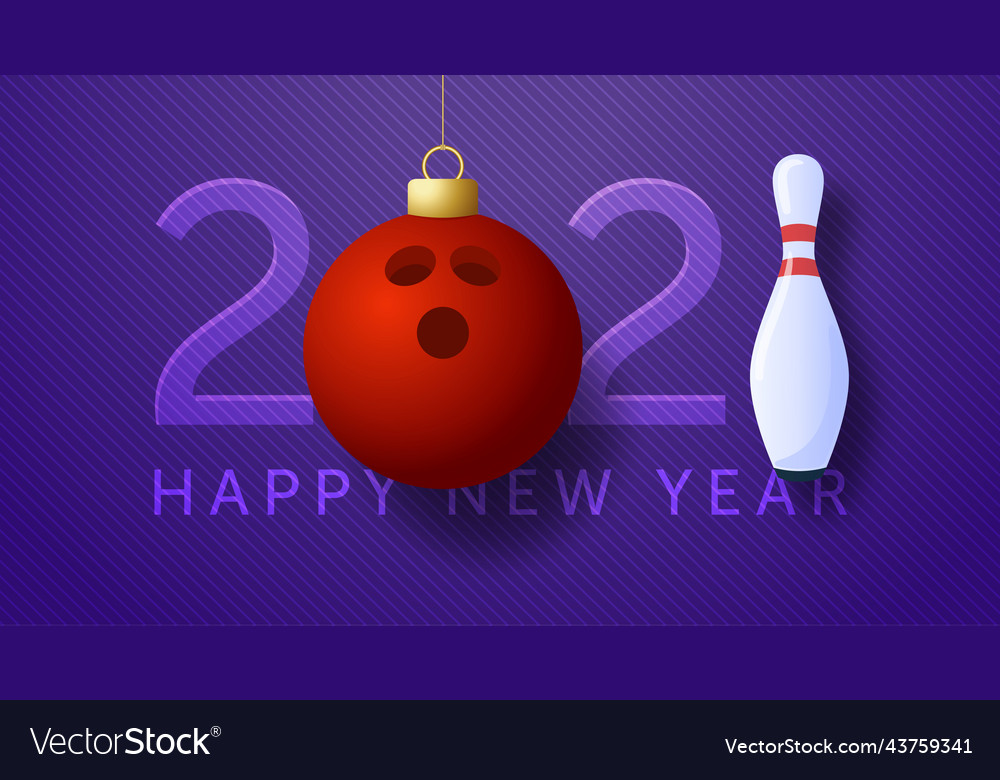 2021 happy new year sports greeting card