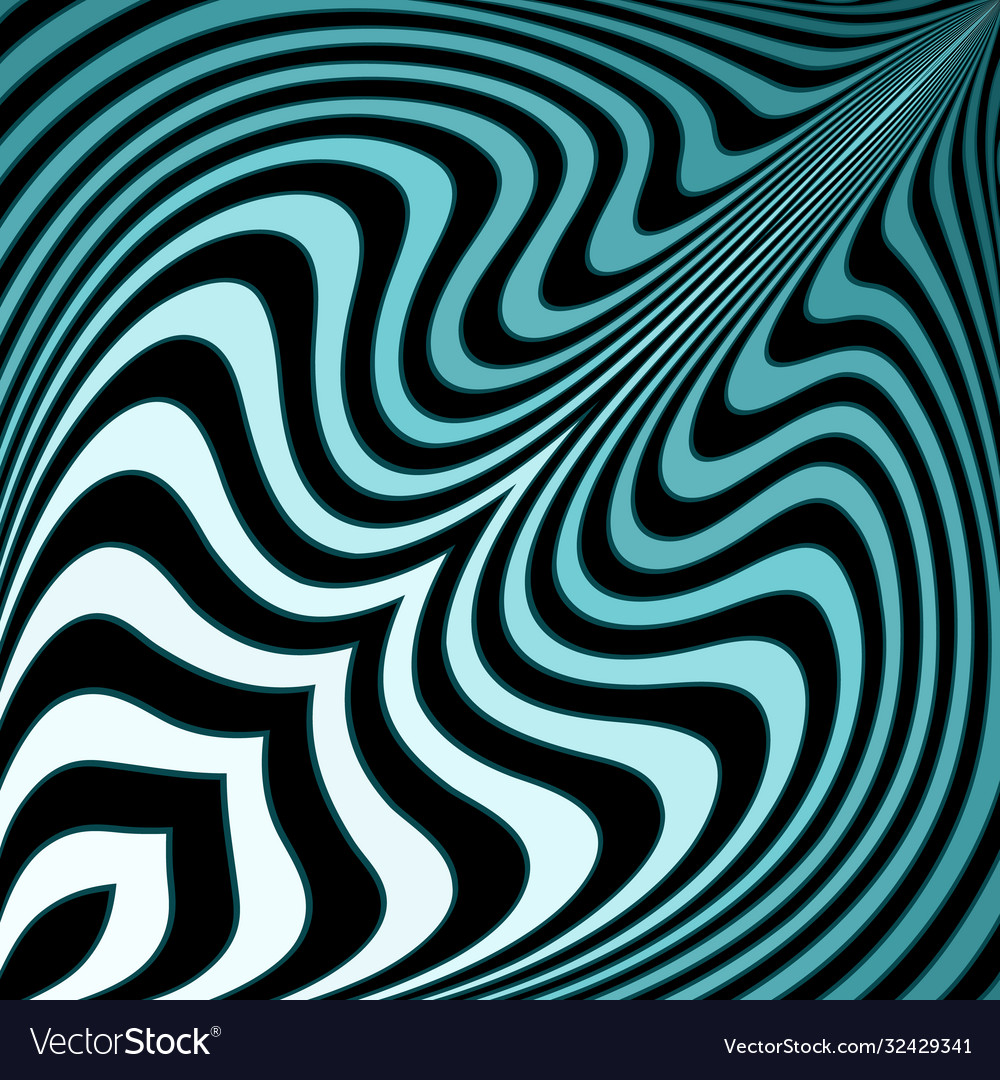 Abstract color lines pattern vector image Abstract color lines pattern