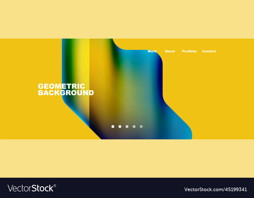 Composition of trendy minimalist geometric vector image Composition of trendy minimalist geometric