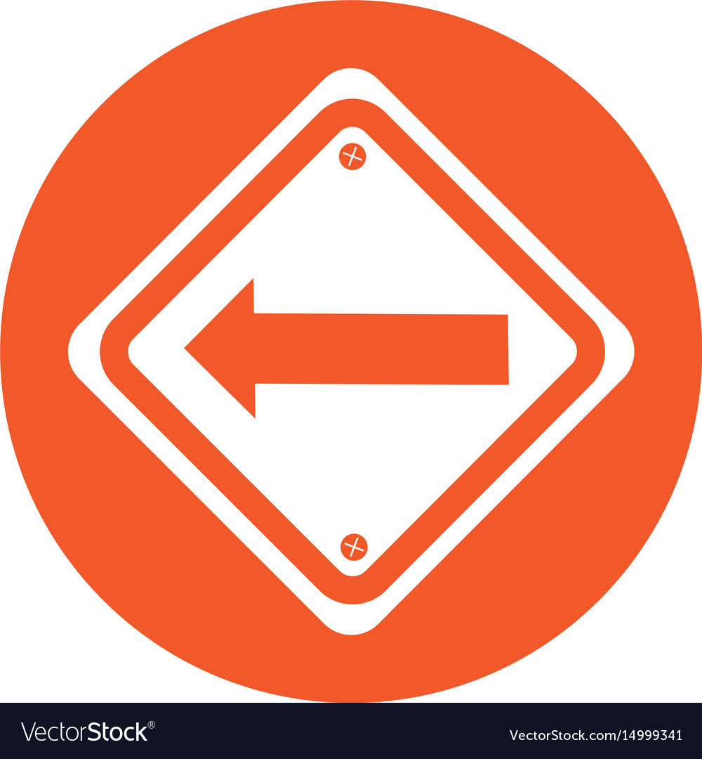 Traffic signal with left arrow