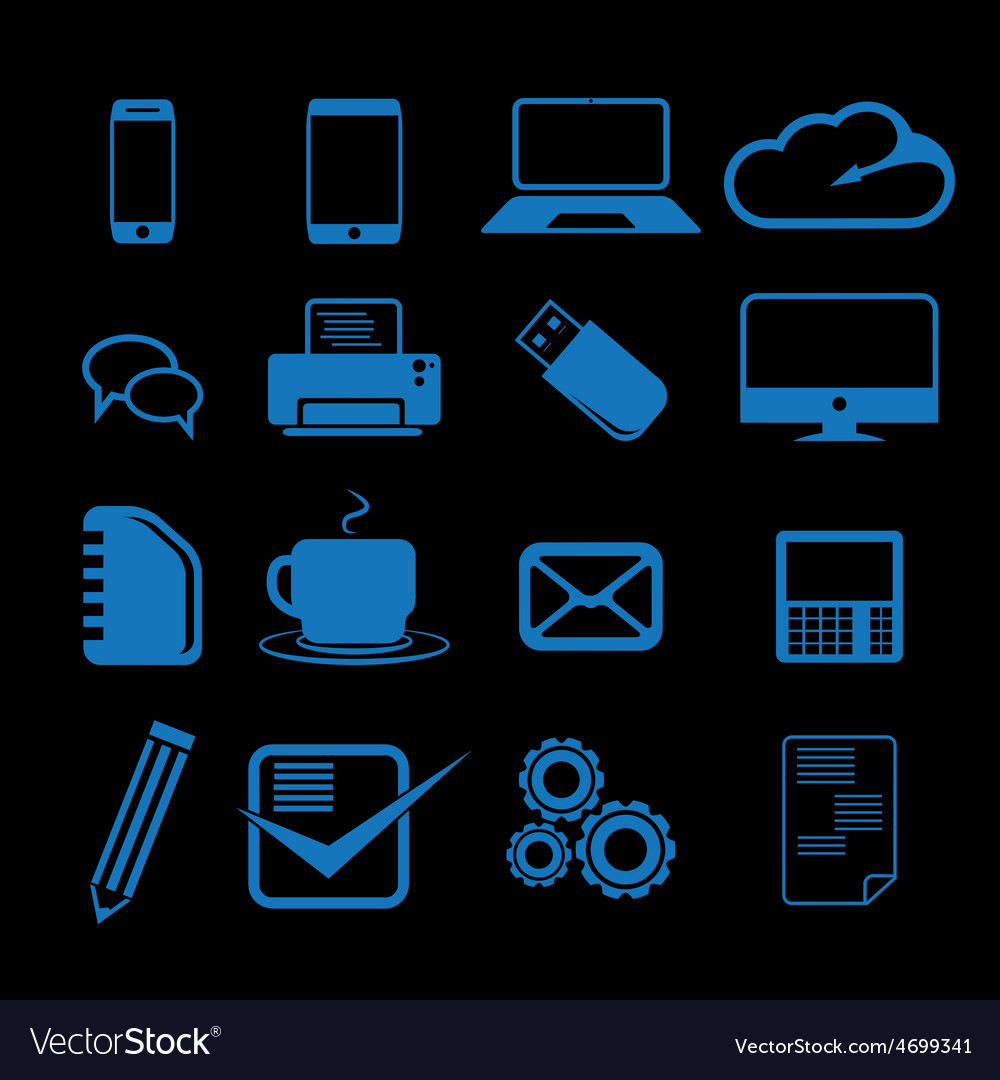Universal outline icons for web and mobile