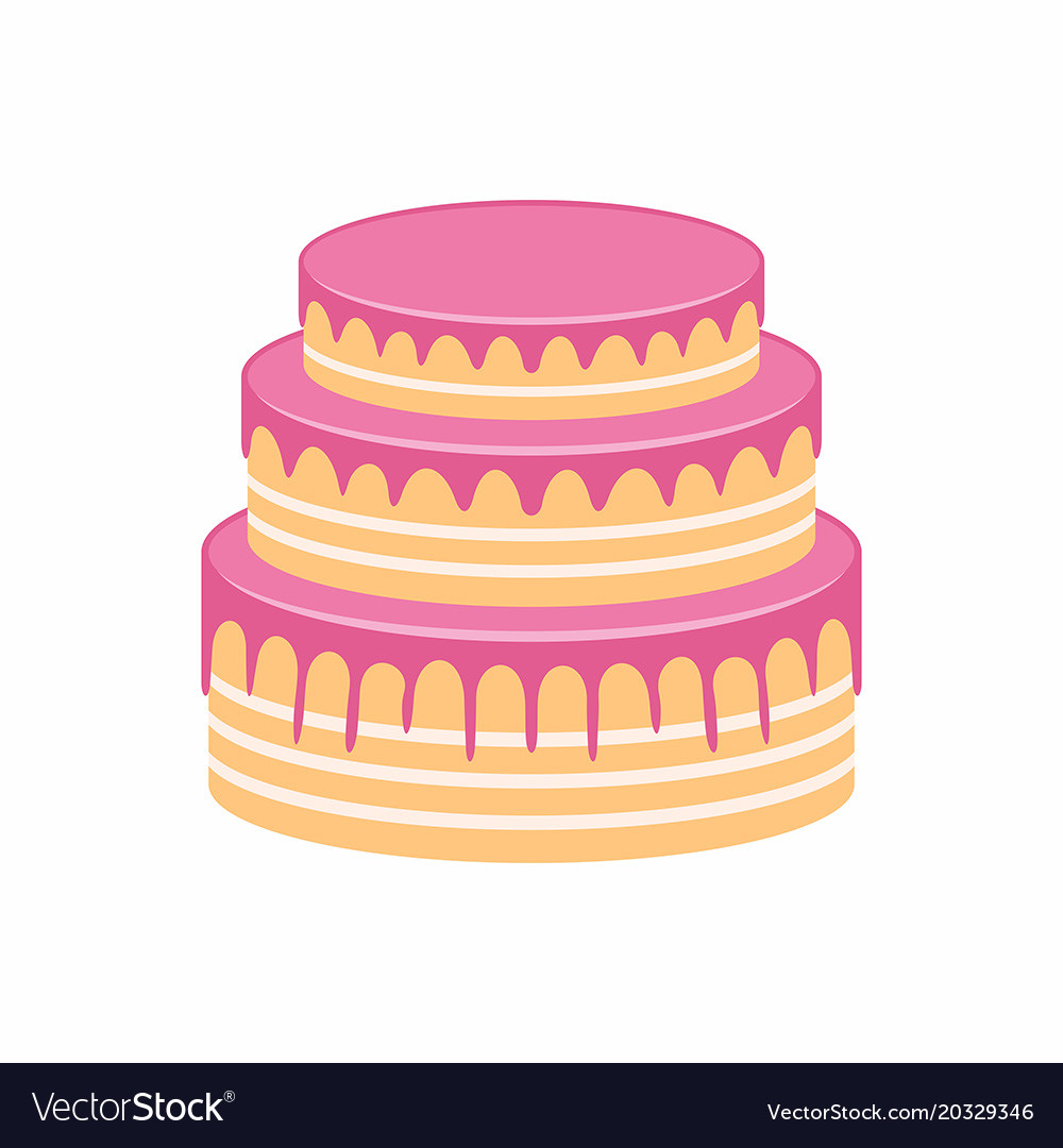 Cake Royalty Free Vector Image - VectorStock