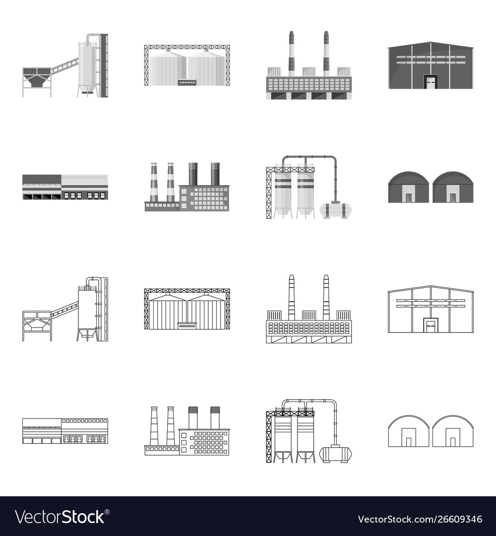 Isolated object production and structure logo
