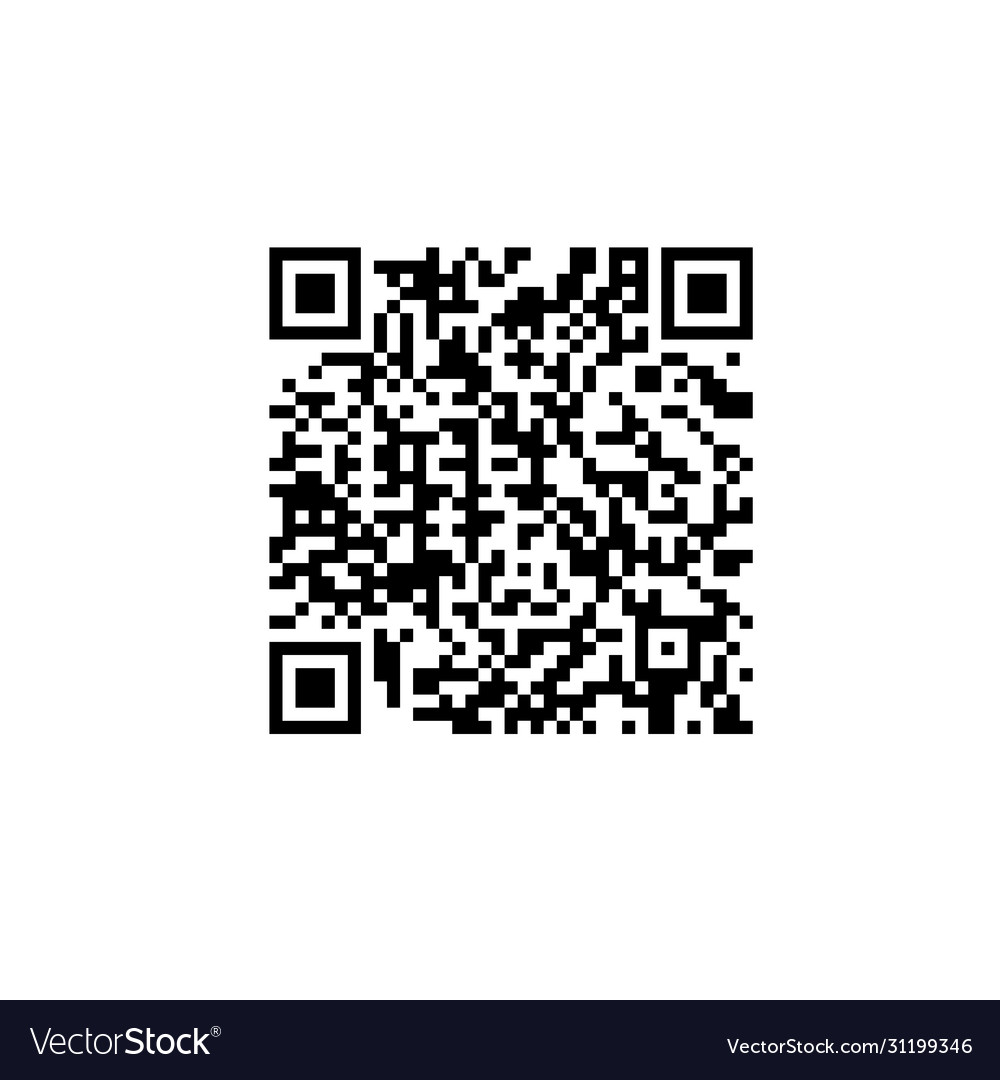 Qr code barcodes vector image Qr code barcodes