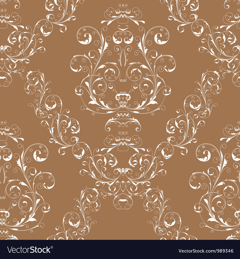 Victorian seamless pattern Royalty Free Vector Image