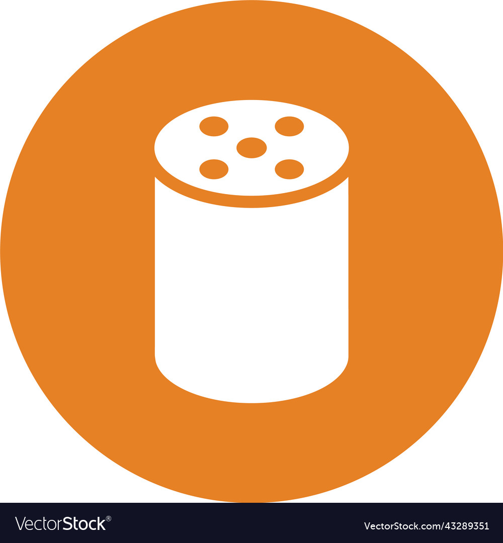 Alexa echo plus smart Lautsprecher-Symbol orange Farbe