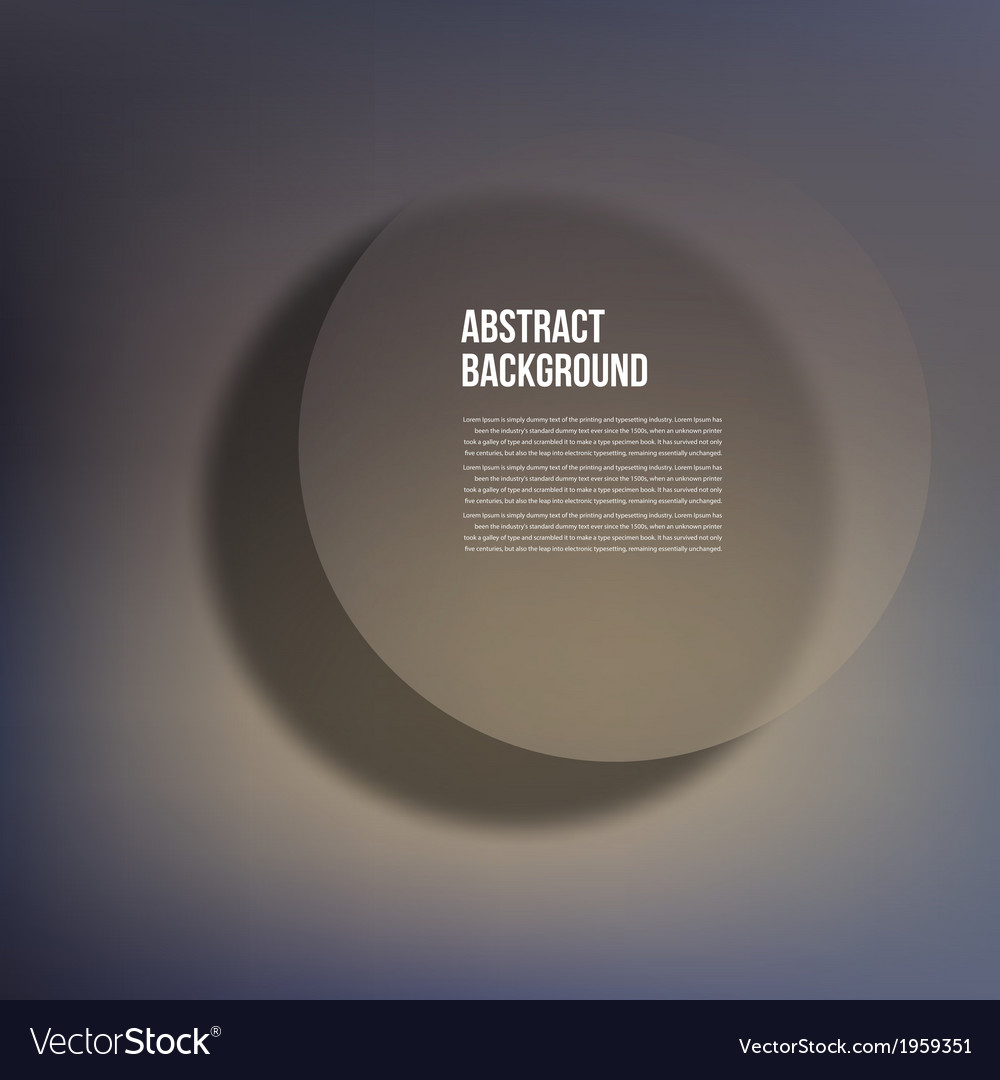 Circle object design trend and transparent