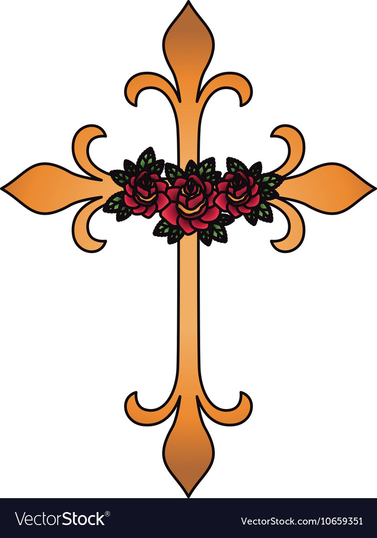 Isolated cross shape design