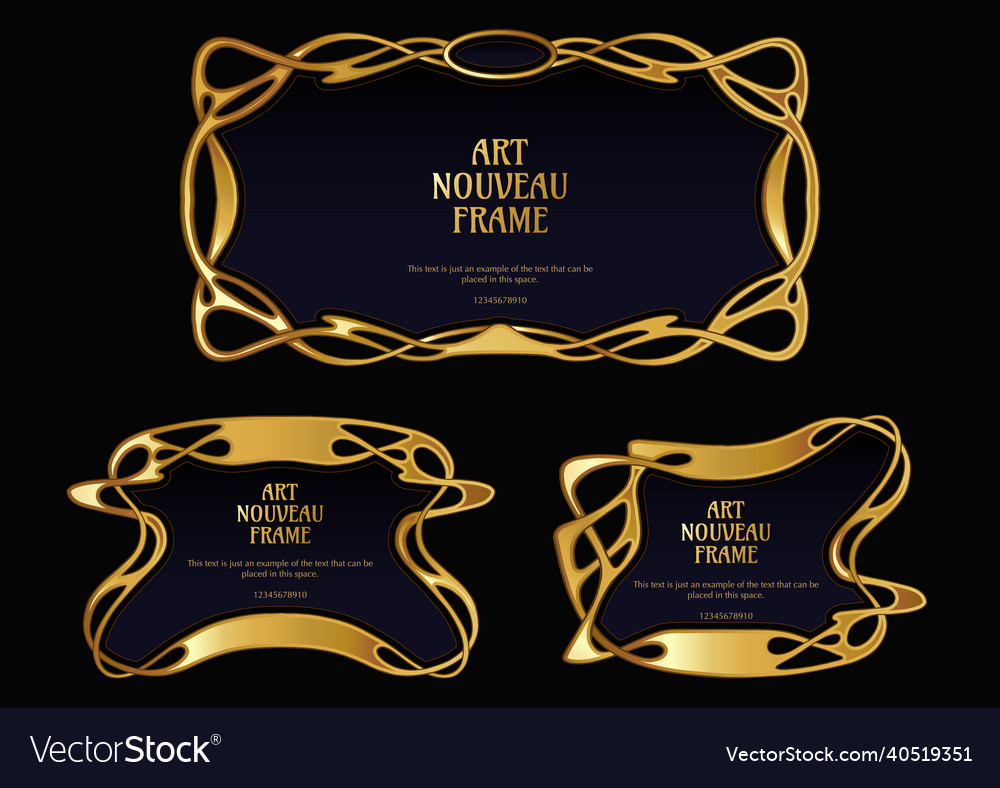 Label decorative frame border element