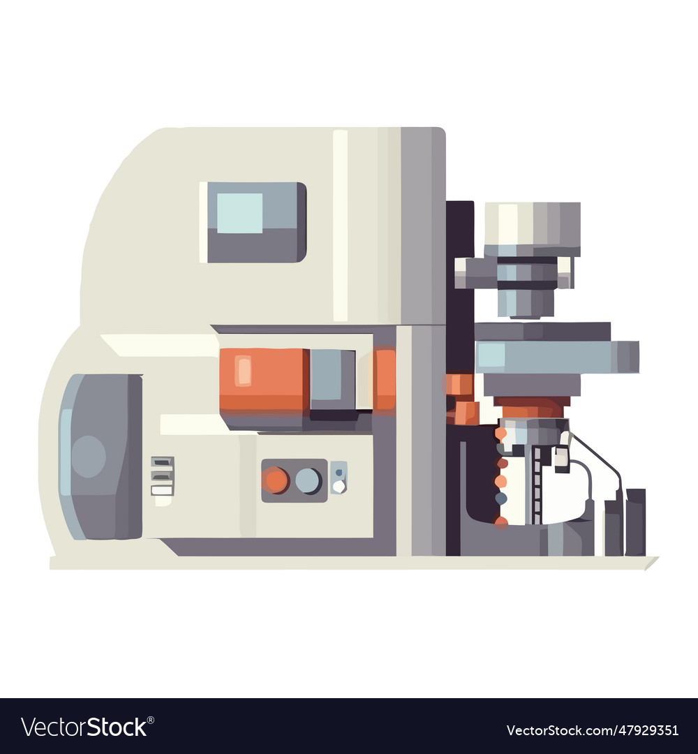 Modern machinery design Royalty Free Vector Image