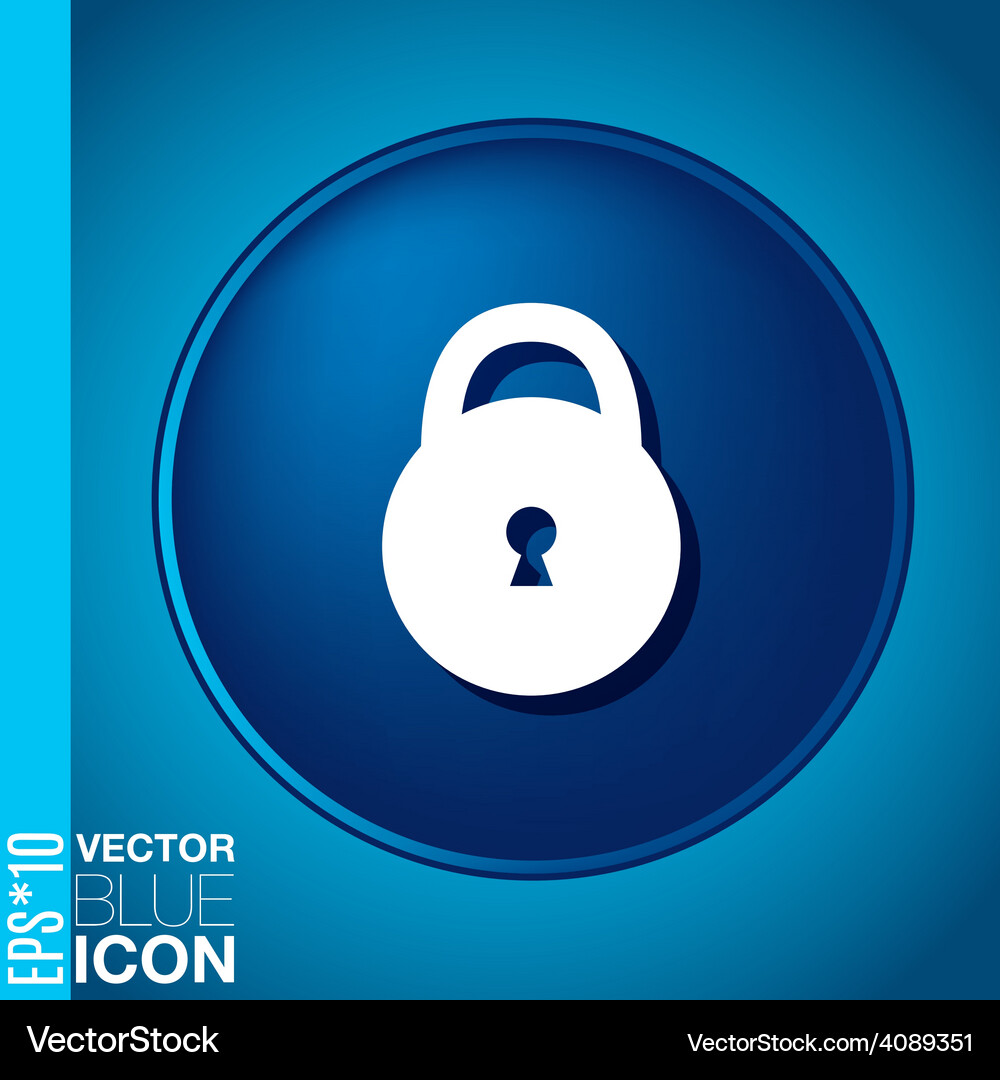 Padlock Royalty Free Vector Image - VectorStock