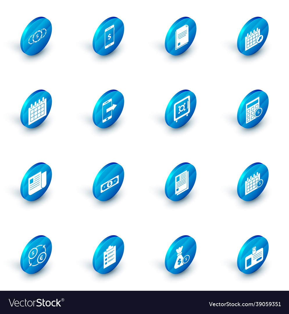 Set smartphone with dollar symbol file document
