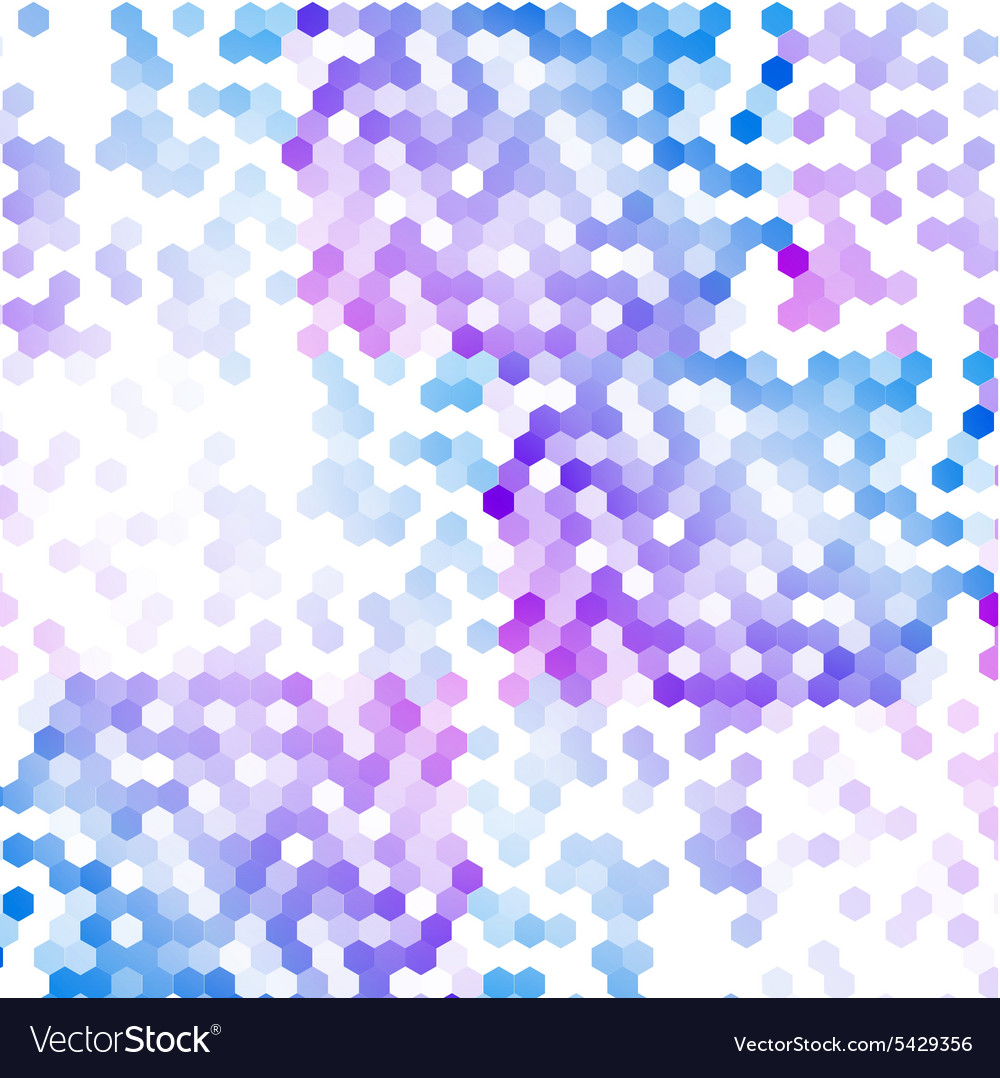 Abstract 3d hexagonal