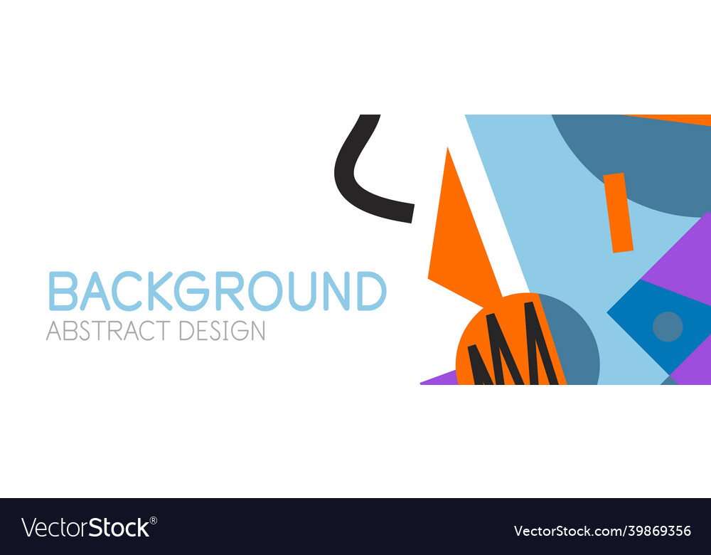 Abstract background with blocks lines geometric
