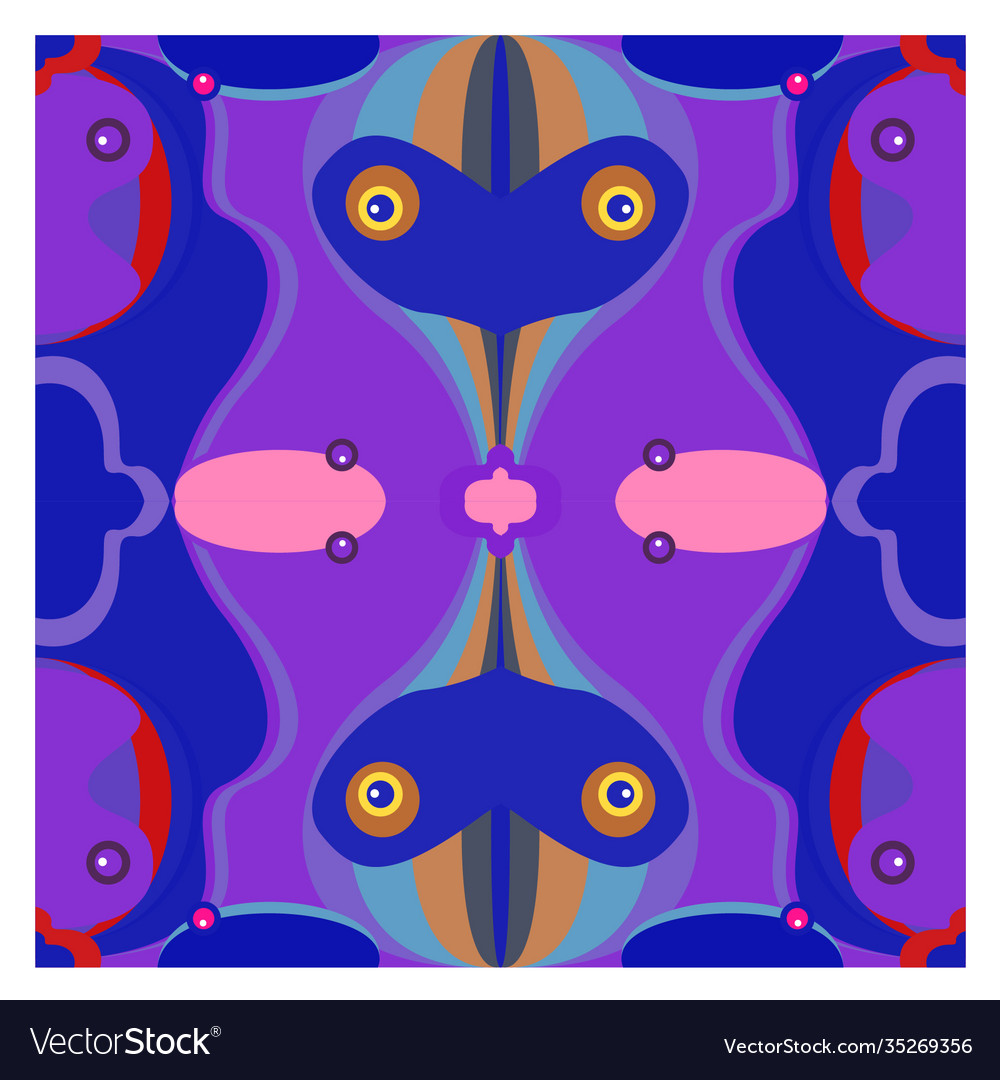 Colorful geometric and curve background pattern