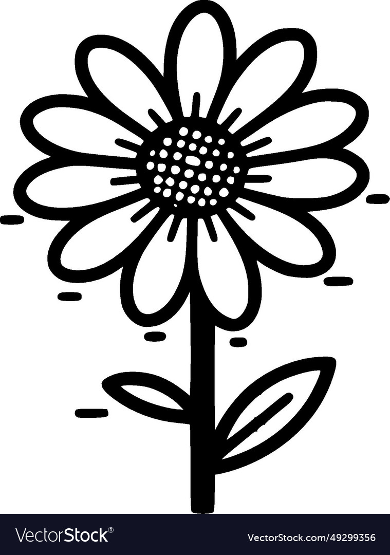 Daisy - minimalist and flat logo