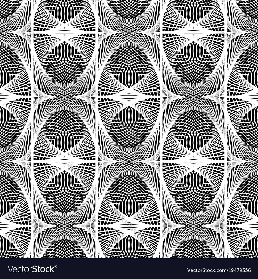 Design seamless monochrome grid pattern