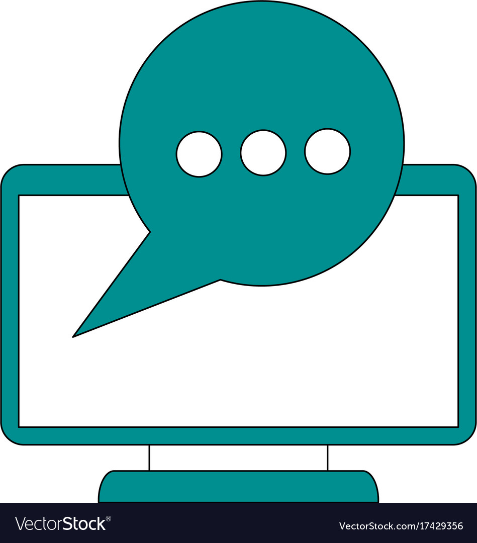 Instant message conversation icon image