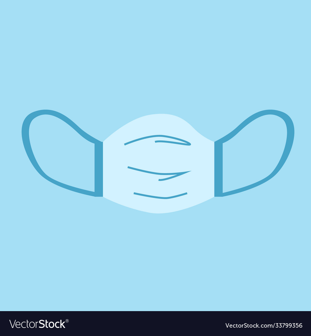 Medical mask design object objects