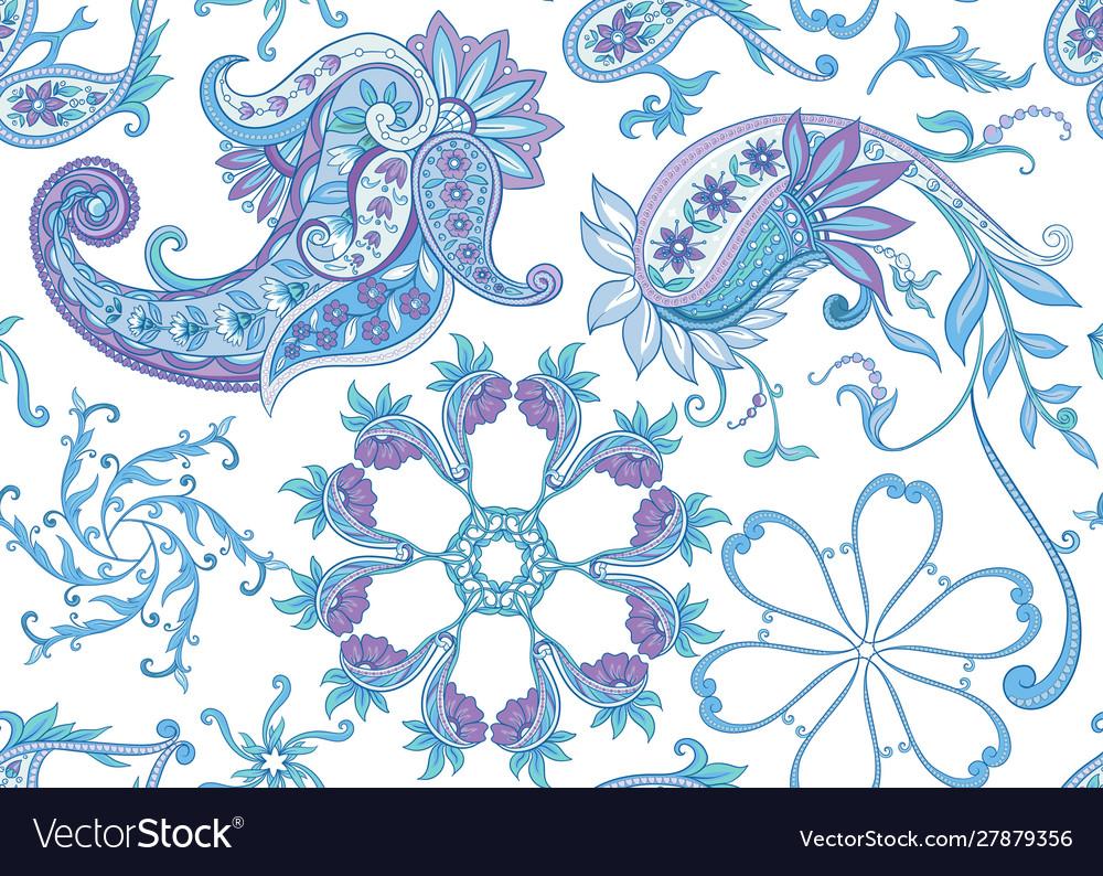 Paisley Floral Pattern