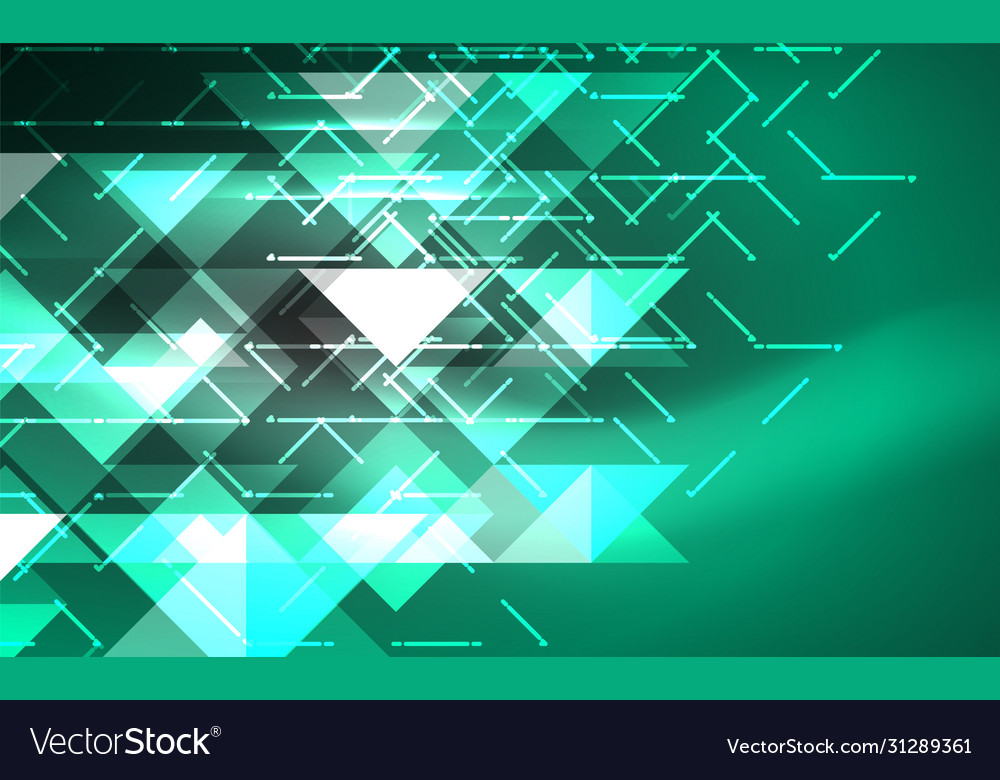 Abstract background mosaic triangle pattern vector image Abstract background mosaic triangle pattern