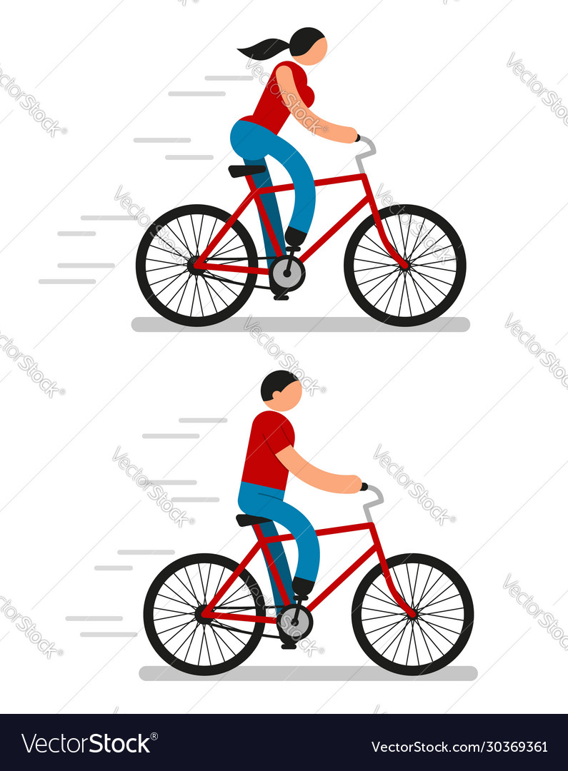 women riding bicycles