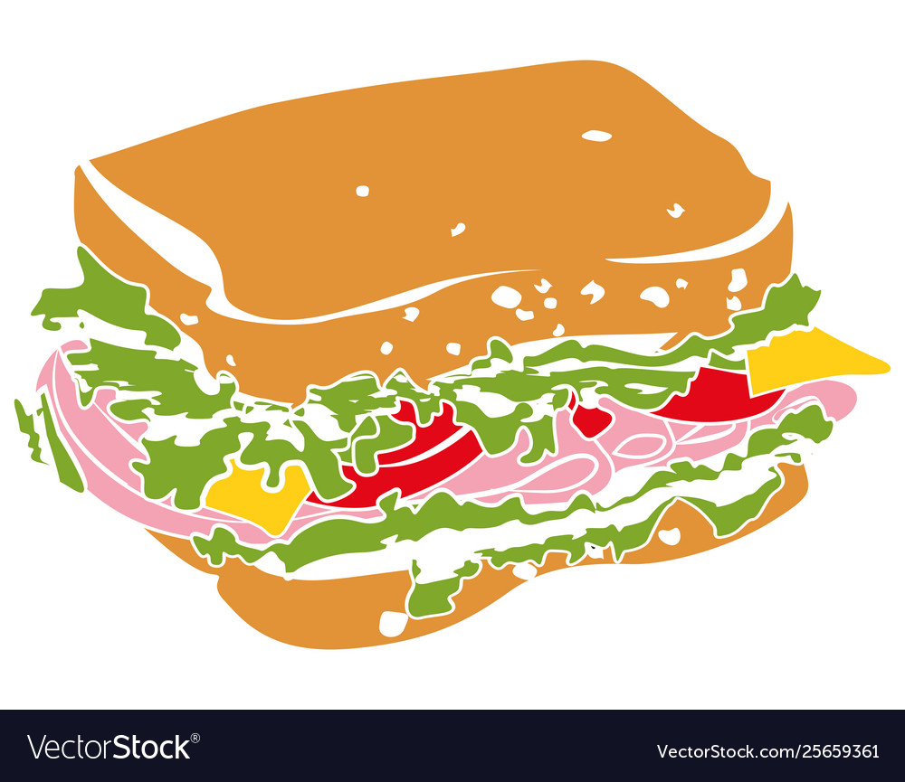 dagwood sandwich images clipart