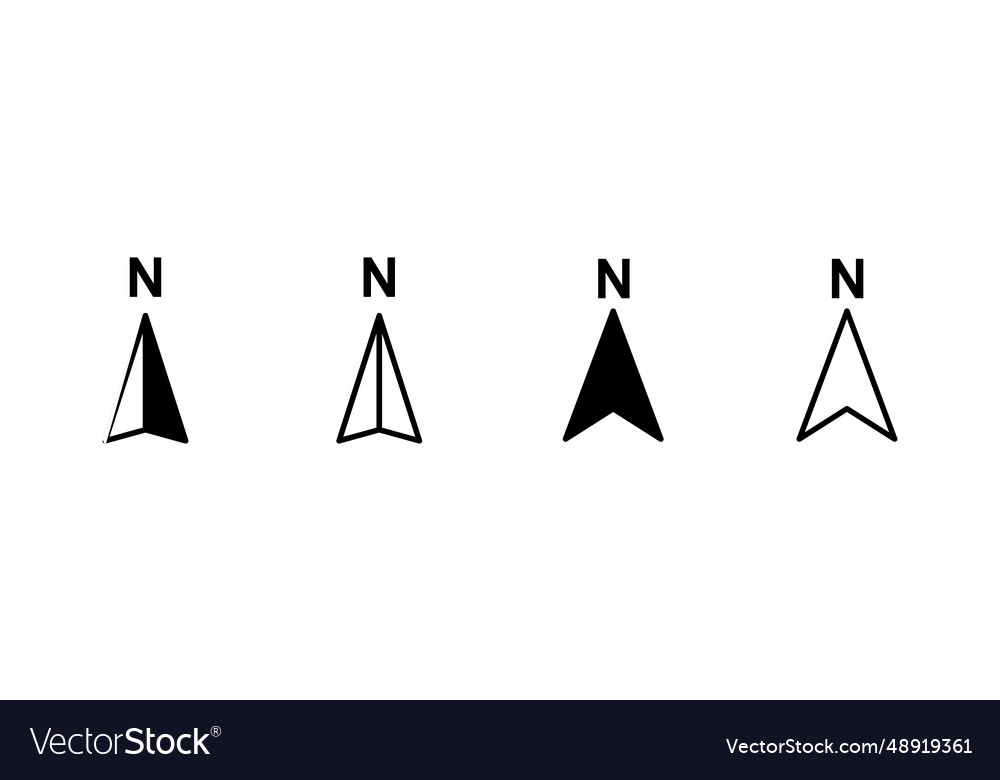 Compass icon navigation