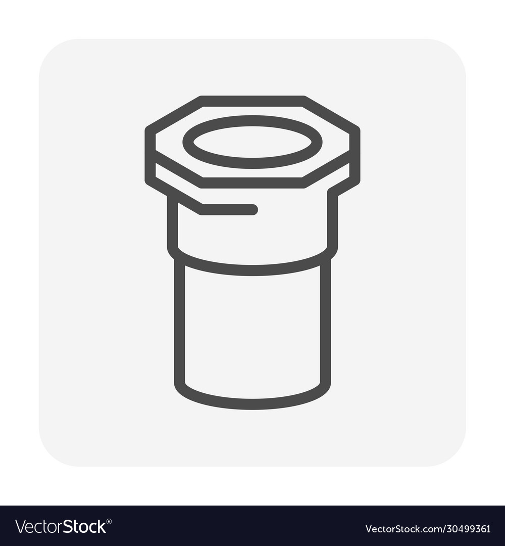 Pipe fitting part vector image Pipe fitting part