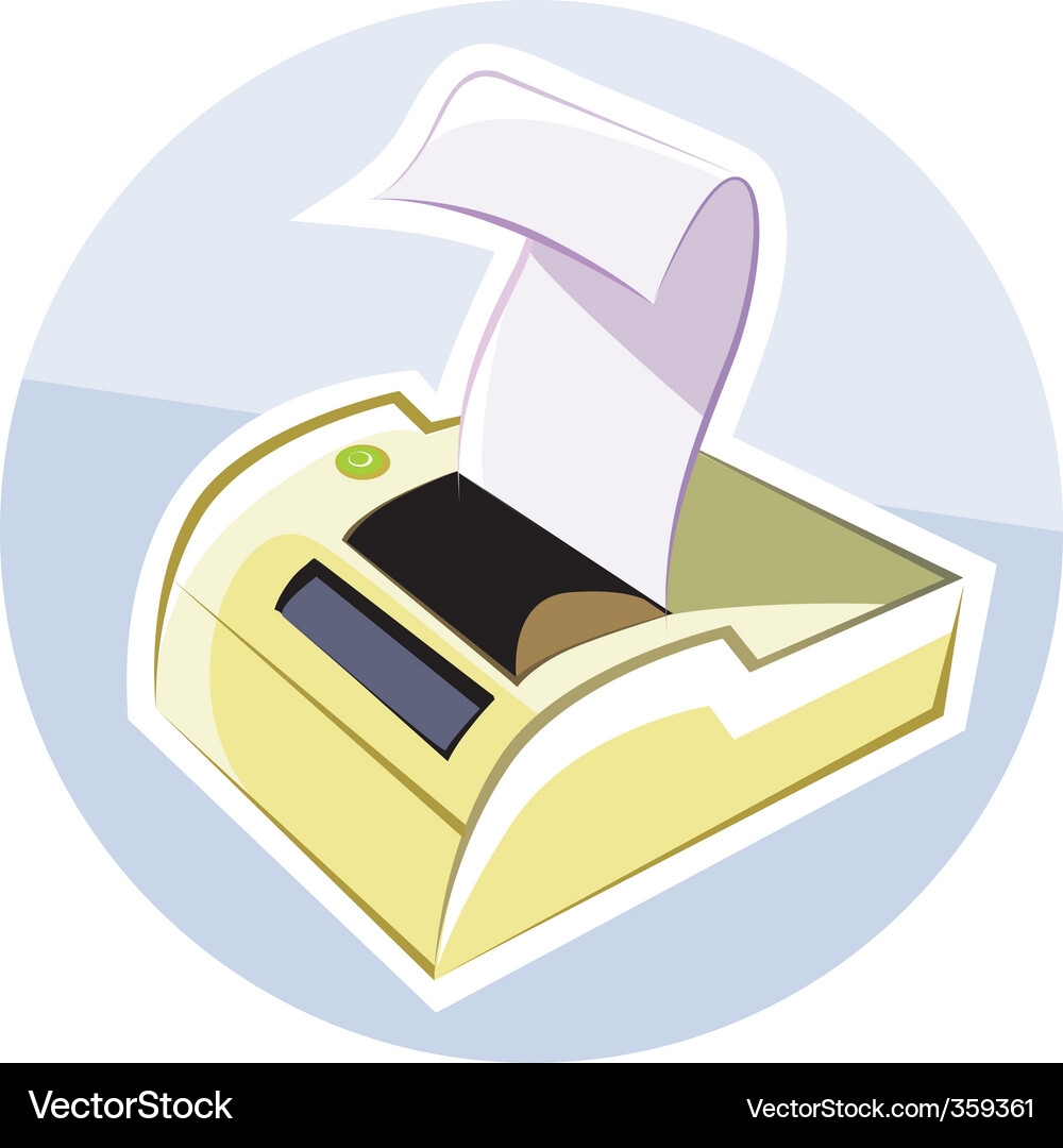 Printer Royalty Free Vector Image - VectorStock