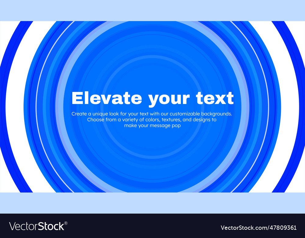 Template of poster for website vector image Template of poster for website
