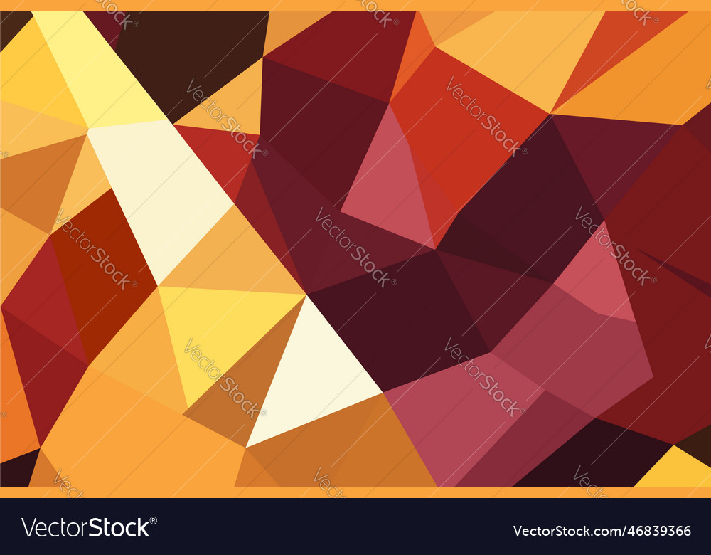 Abstract background of polygons different