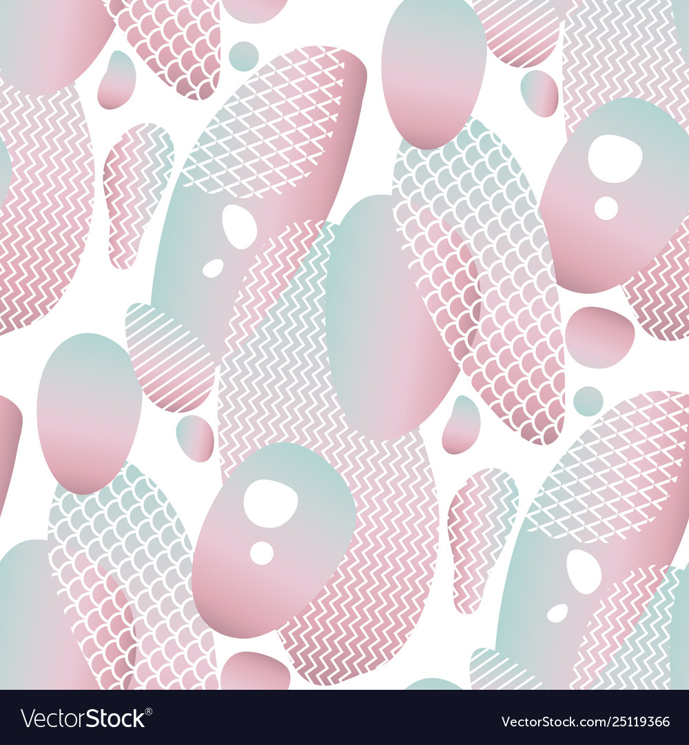 Abstract gradient fluid seamless pattern vector image Abstract gradient fluid seamless pattern
