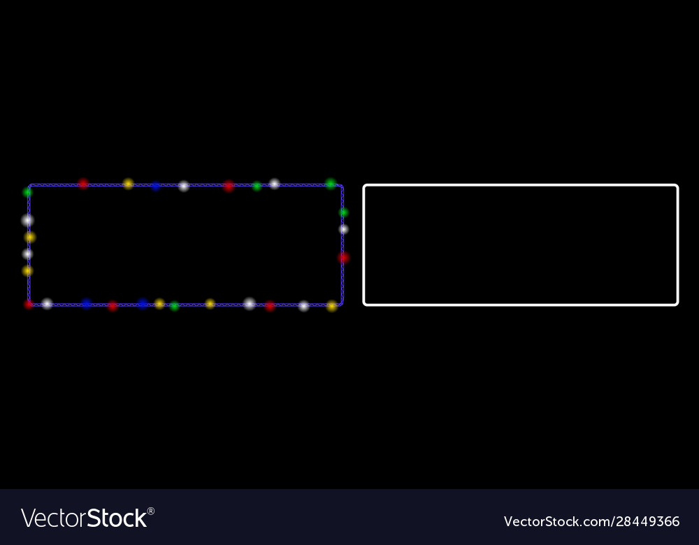 Flare mesh network rounded rectangle frame icon vector image Flare mesh network rounded rectangle frame icon