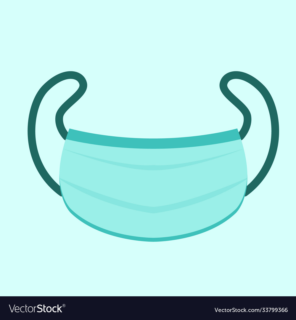 Medical mask design object objects