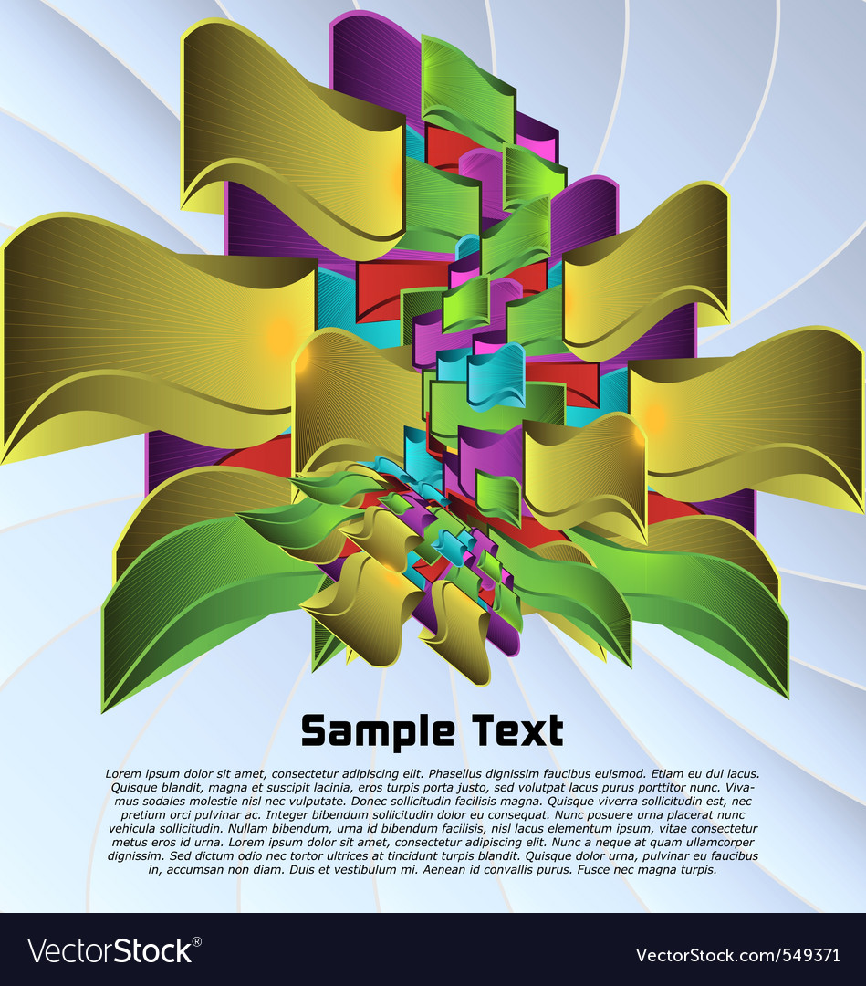 Abstract colorful designed background